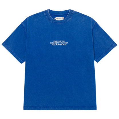 Honor The Gift Live for The Moments Tee - "Blue"