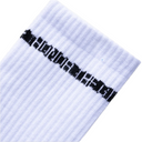 Honor The Gift Logo Stripe Sock - "White"