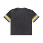 Homme Femme Osaka Rhinestone Tee - Black/Yellow