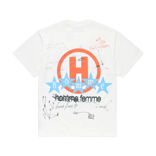 Homme Femme Sex Weapon Tee - White