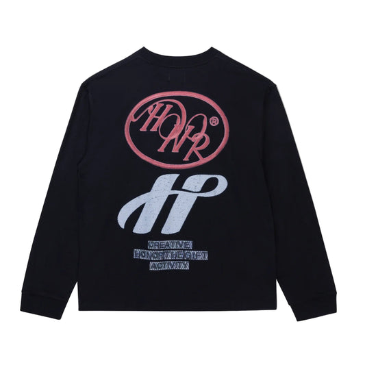 Honor The Gift Pop Art Long Sleeve - Black
