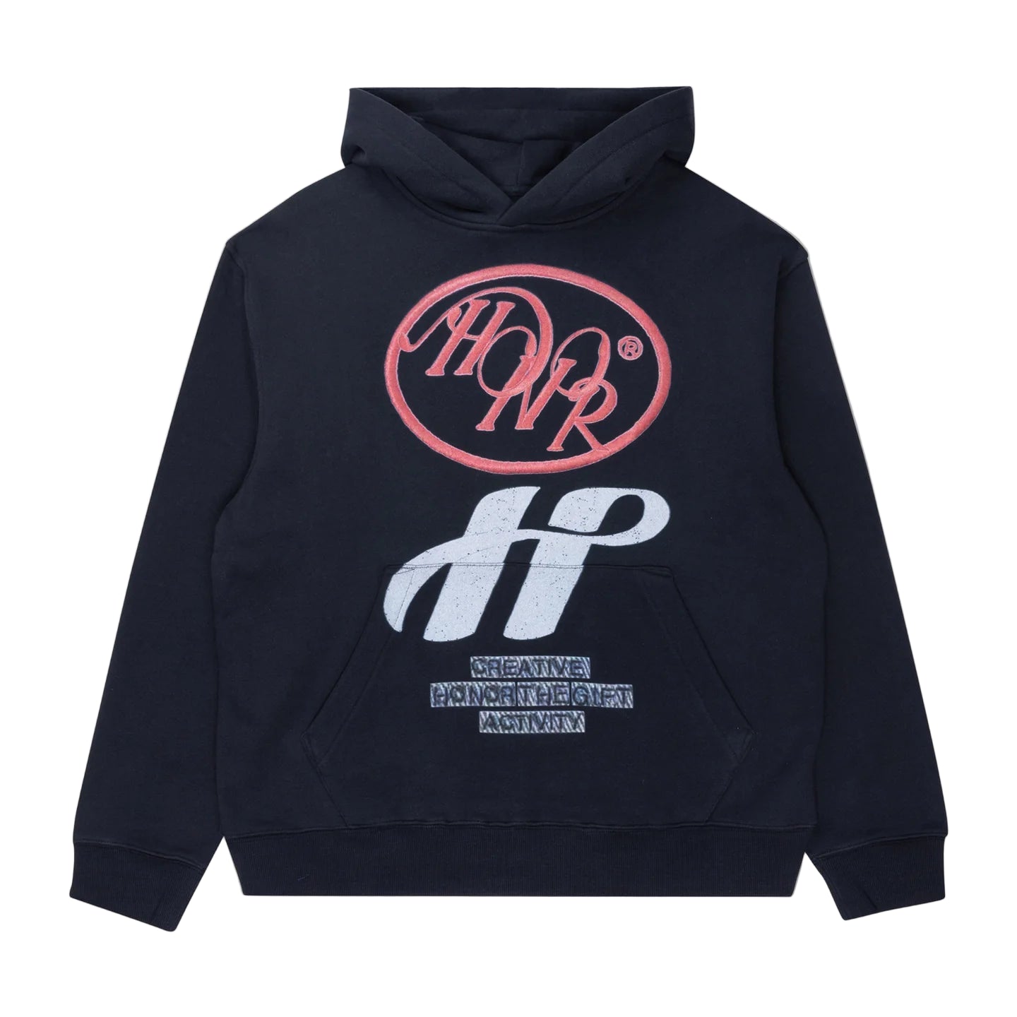 Honor The Gift Pop Art Hoodie - Black