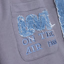 Honor The Gift Denim Sweatpants - Grey/Blue