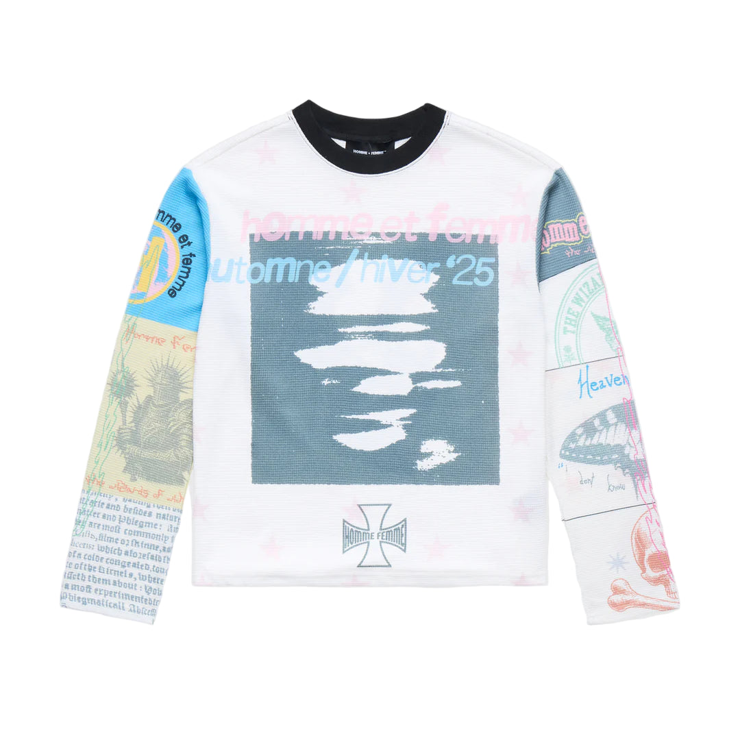 Homme Femme Peyote Thermal - White