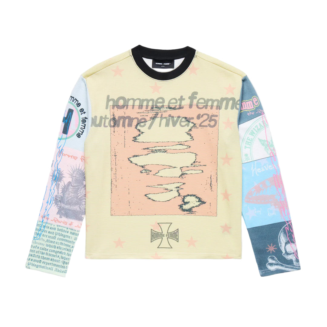 Homme Femme Peyote Thermal - Yellow