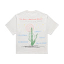 Homme Femme Trucker Cropped Tee - White