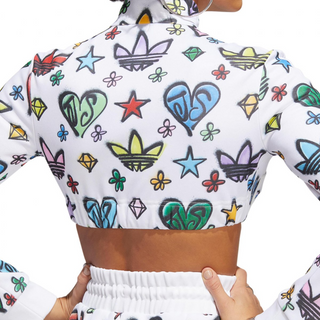 ADIDAS MONO JEREMY SCOTT CROP TRACK TOP