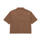 Honor The Gift Textured Knit Quarter Zip - Brown
