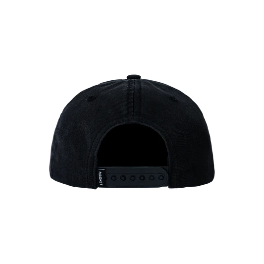 Market Vintage Arc 6-Panel Hat - Pirate Black