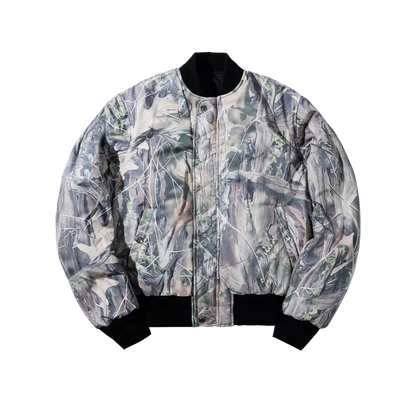 Market Handyman Reversible Bomber Jacket - Pirate Blackwood Camo