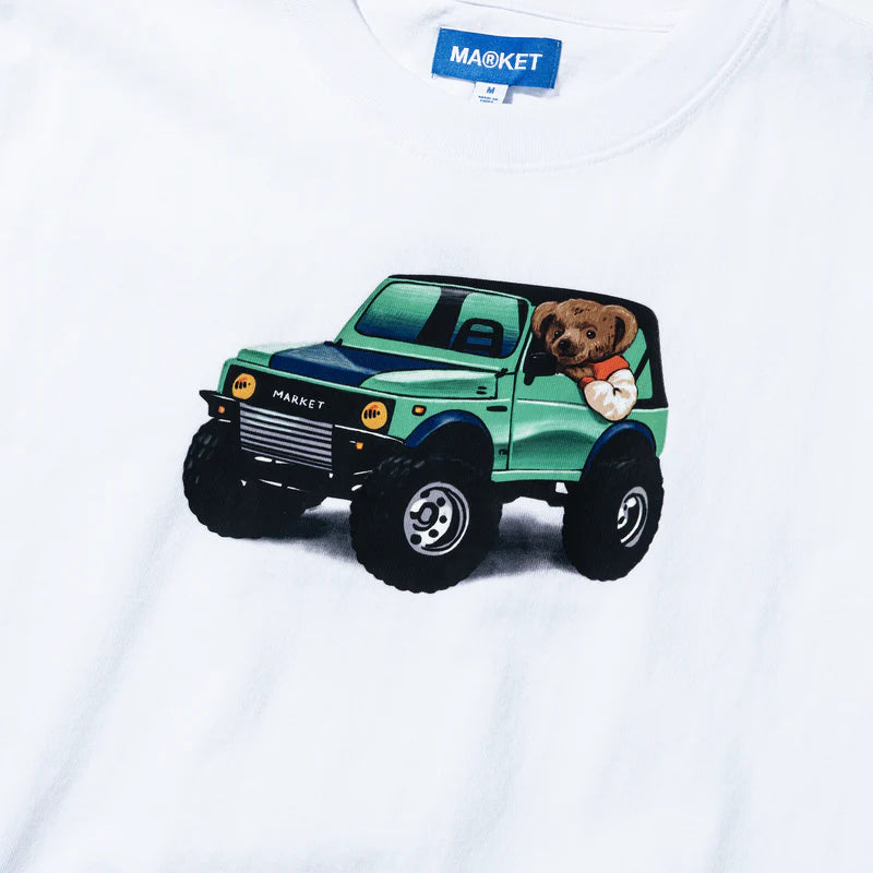 Market 4x4 Bear T-Shirt - White