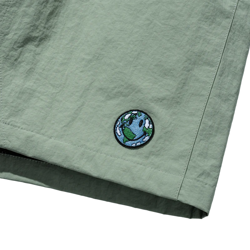 Market Smiley Atlas Tech Shorts - Basil
