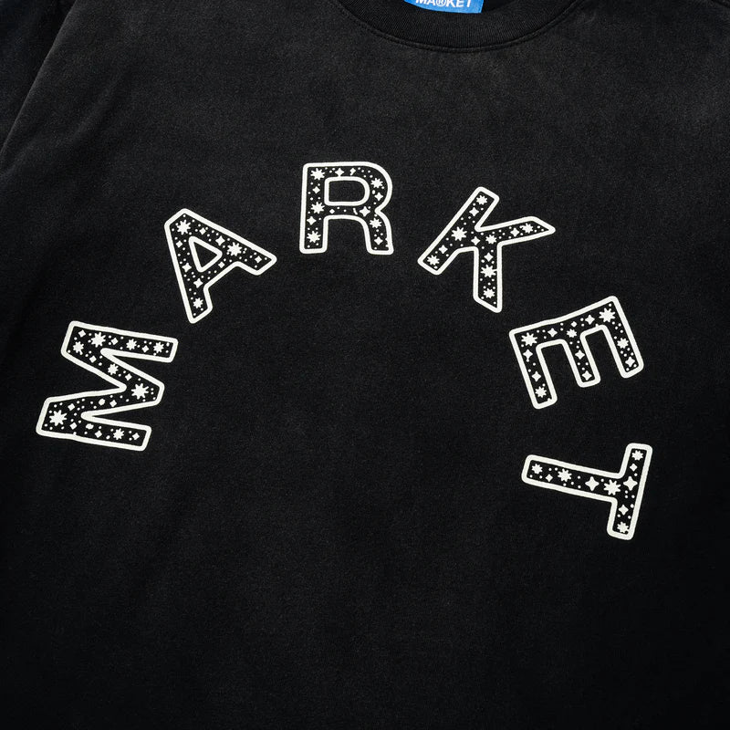 Market Starry Arc T-Shirt - Jet-Set Black