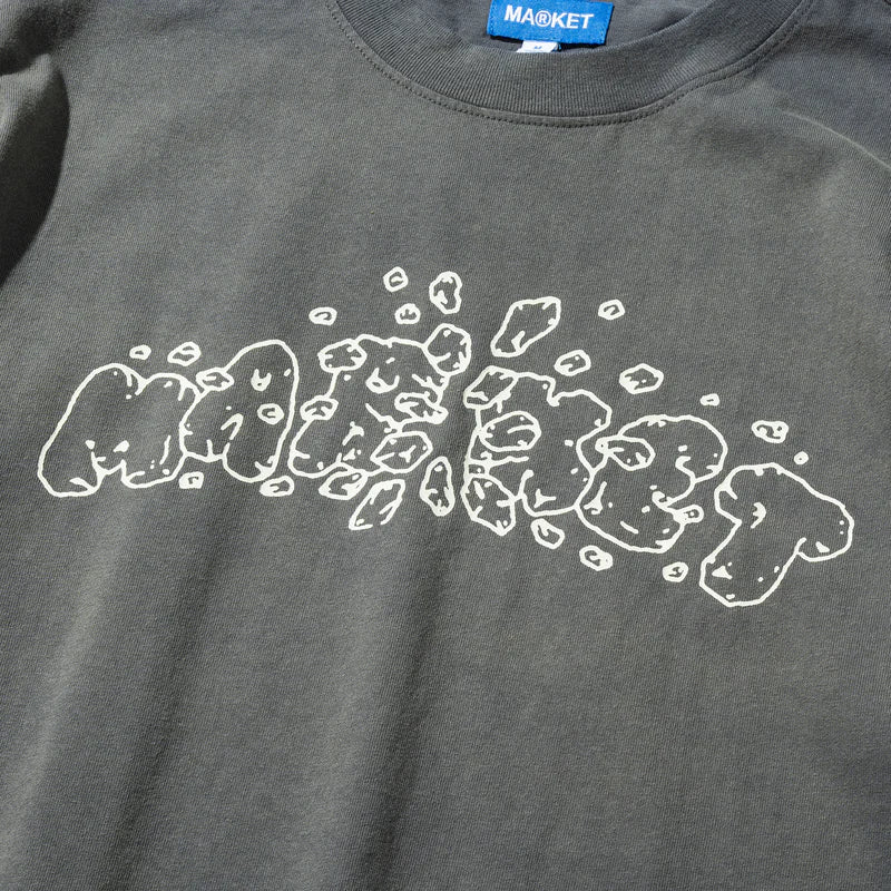 Market Crash T-Shirt - Cement