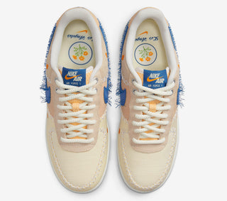Nike GS Air Force 1 PRM "LA Flea" | Sail/Marina Blue