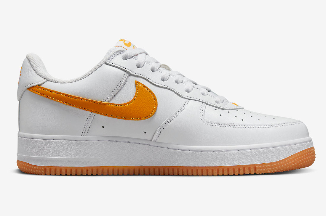 nike men air force 1 low retro qs white forest green gum yellow