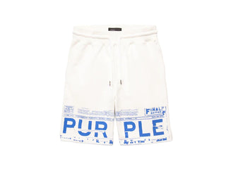 PURPLE FRENCH TERRY SWEATSHORT