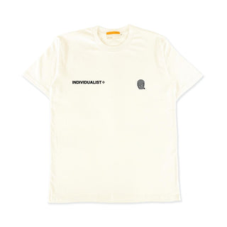 INDIVIDUALIST PAINTED LOGO TEE | VANILLA