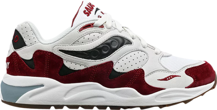 Men's Saucony Grid Shadow 2 - Cream/Red