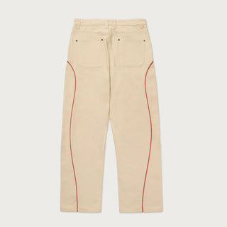 Honor The Gift Canvas Piping Pants -  Bone