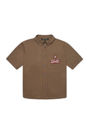 Criminal Damage Star Logo Shirt - Stone | Sole Play Dothan AL