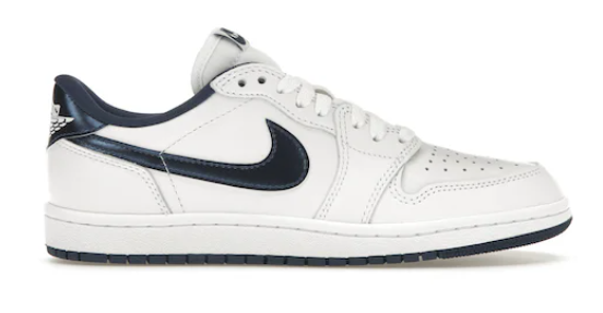 Jordan one metallic blue on sale