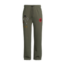 RtA Cameron Military Patch Sweatpants - Olive