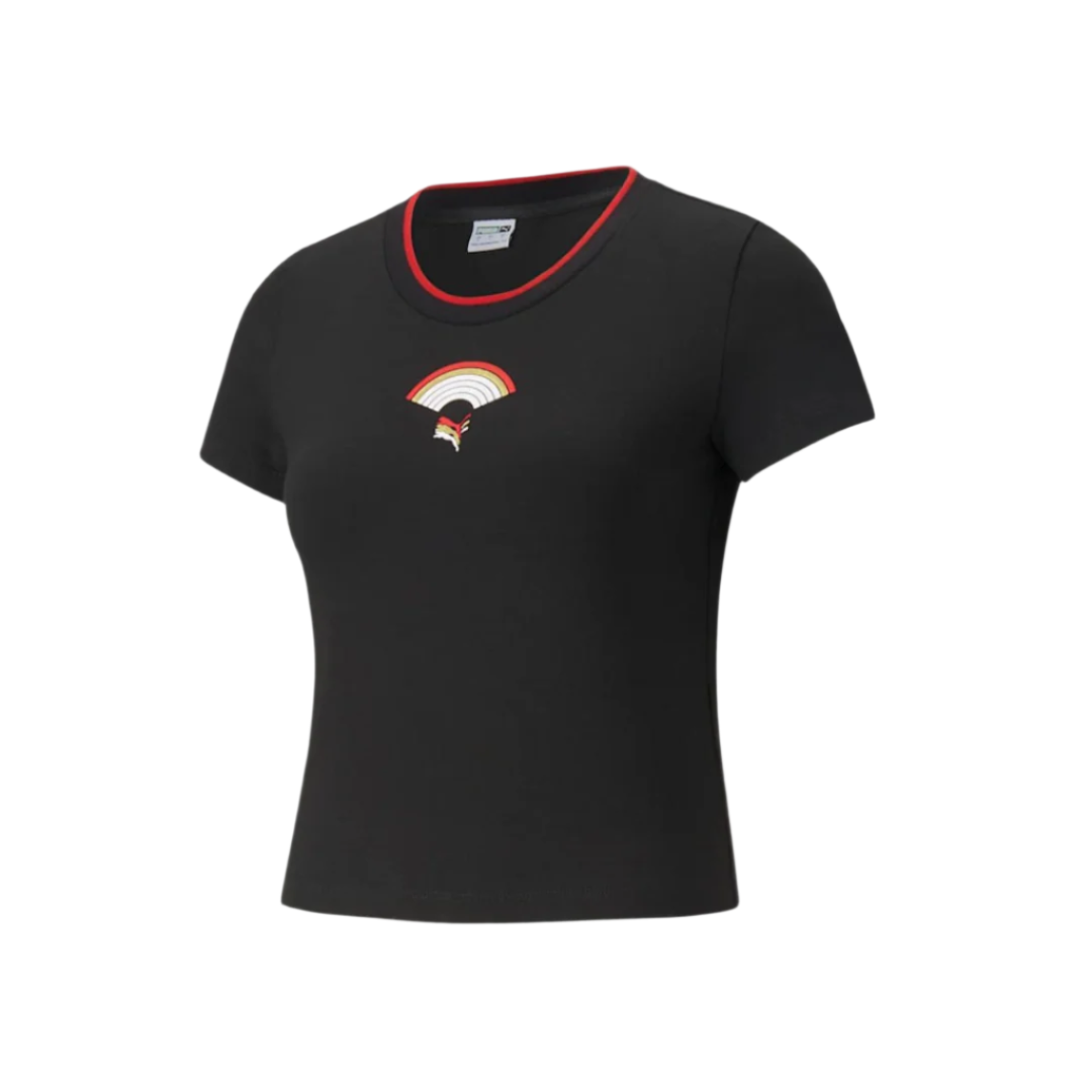 Puma Women's AS Fitted Women's Tee - Black