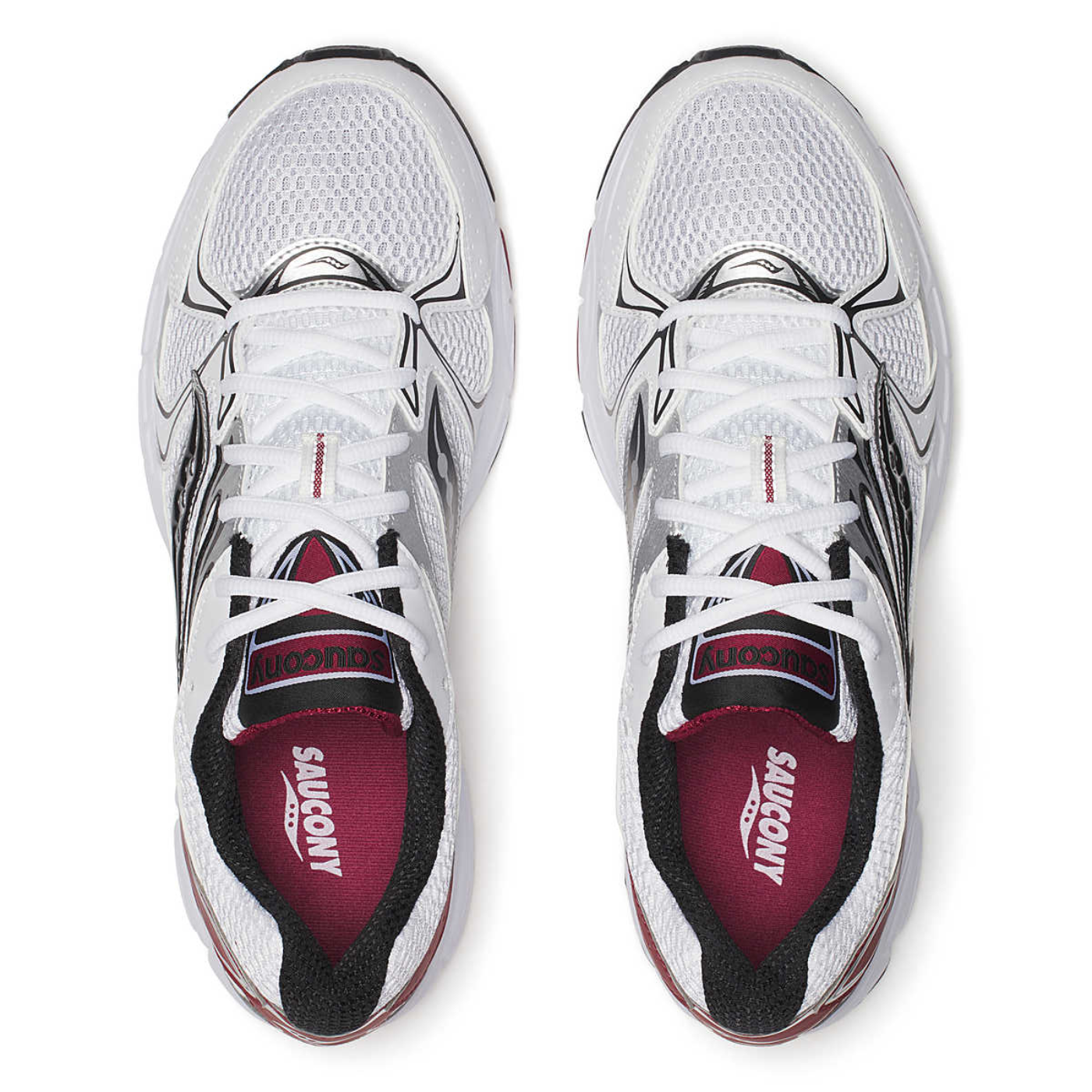 Men's Saucony Ride Millenium - "White/Red"