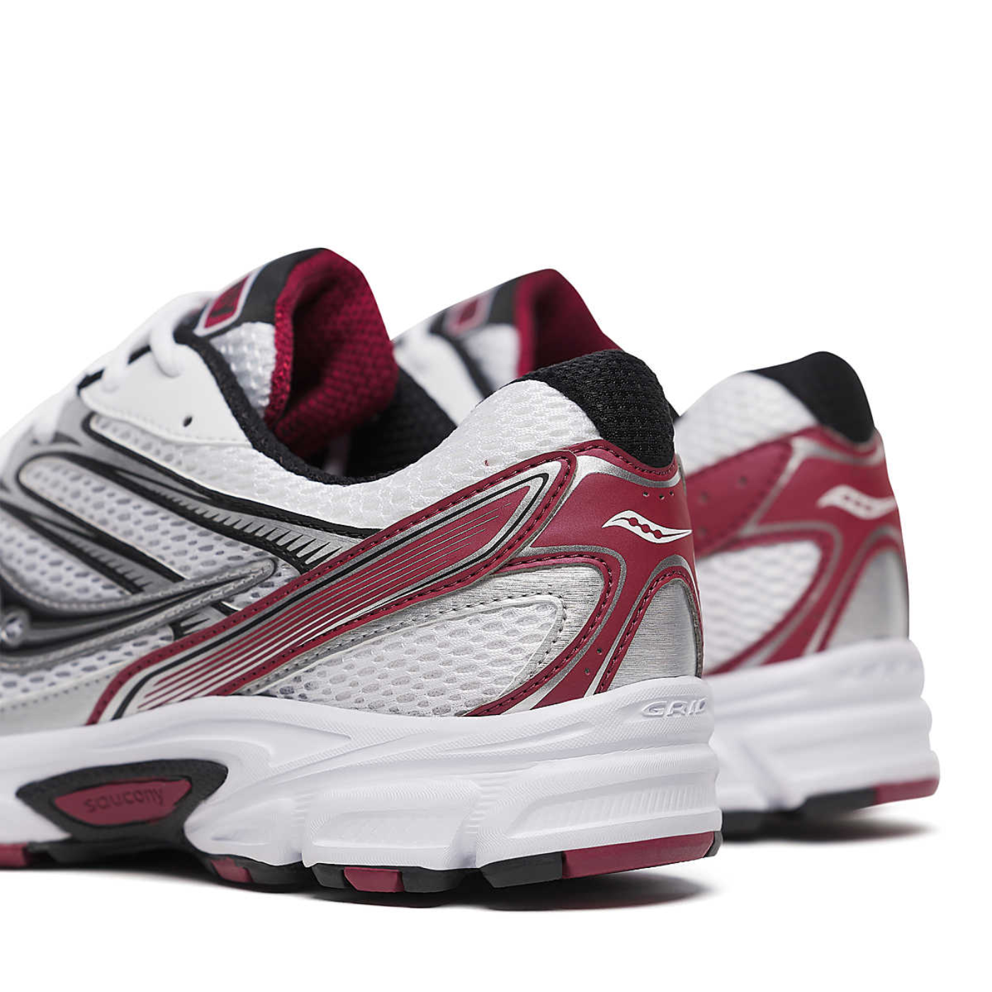Men's Saucony Ride Millenium - "White/Red"
