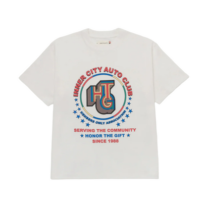 Honor The Gift Auto Association Tee - Bone