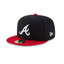 New Era Atlanta Braves All-Star 2025 Host Home 59Fifty Fitted - Navy/Red