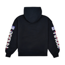 Rhude Petrol Patch Hoodie - Vintage Black