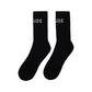 Rhude Classic Logo Sock - Black/White