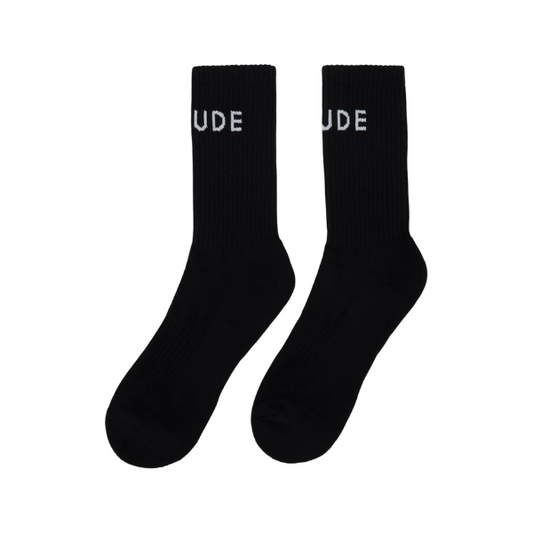 Rhude Classic Logo Sock - Black/White