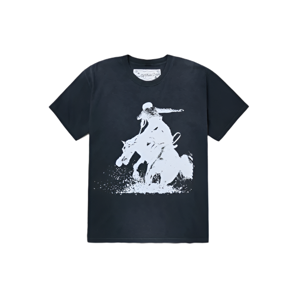 One Of These Days Mustang T-Shirt - Sunfaded Black