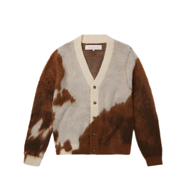 One Of These Days Horse Knit Cardigan - Brown