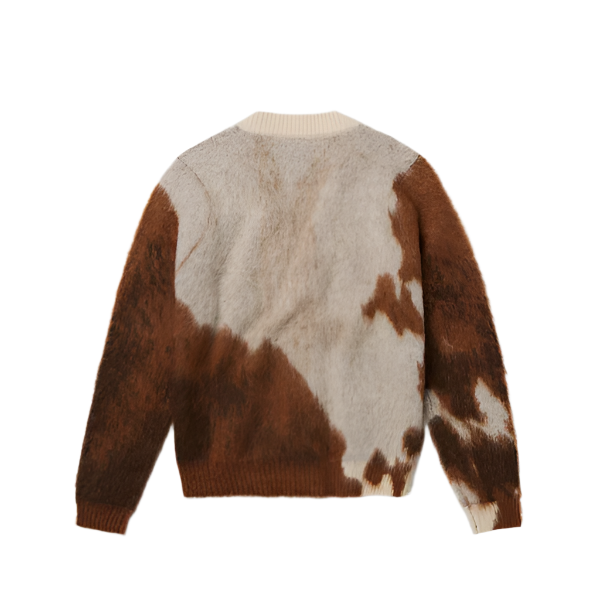 One Of These Days Horse Knit Cardigan - Brown