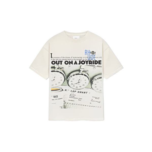Rhude Joyride Tee - Vintage White