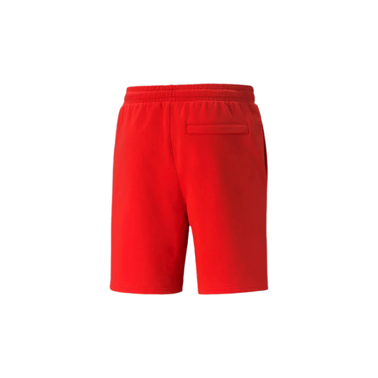 Puma Classics Logo French Terry Short - High Risk Red