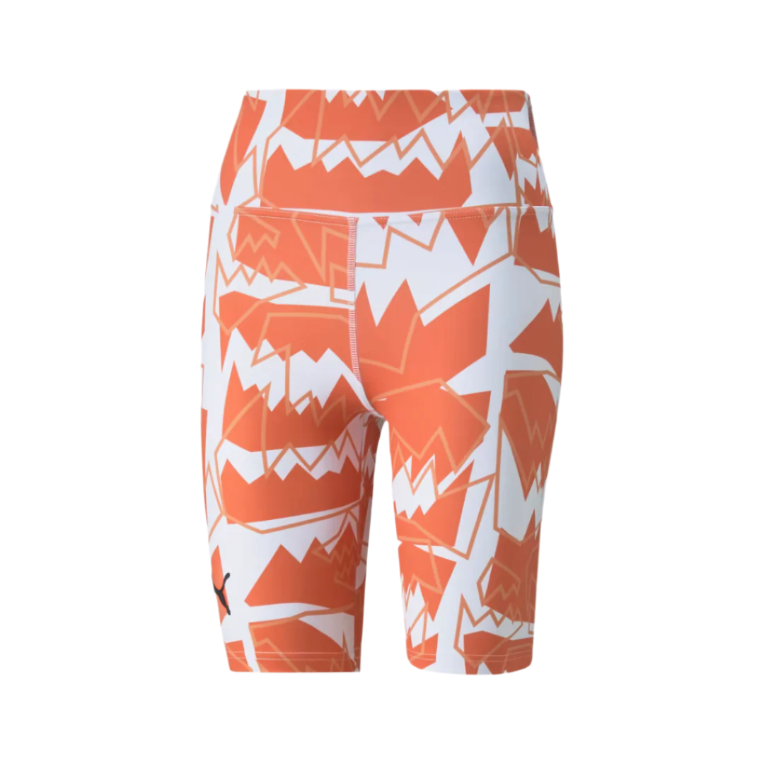 Puma Give Buckets Biker Shorts - Cherry Tomato