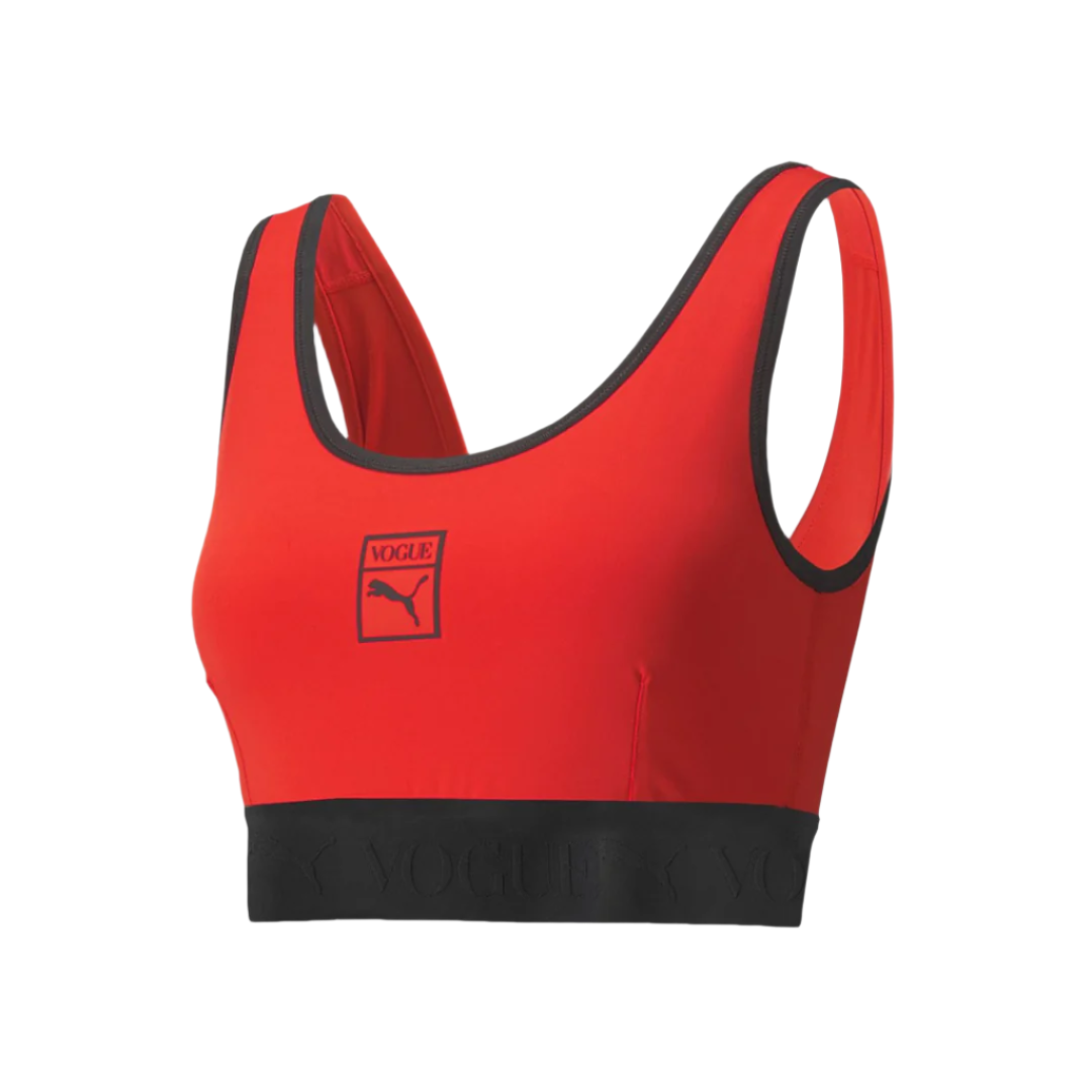 Puma X Vogue Bra Top - Fiery Red