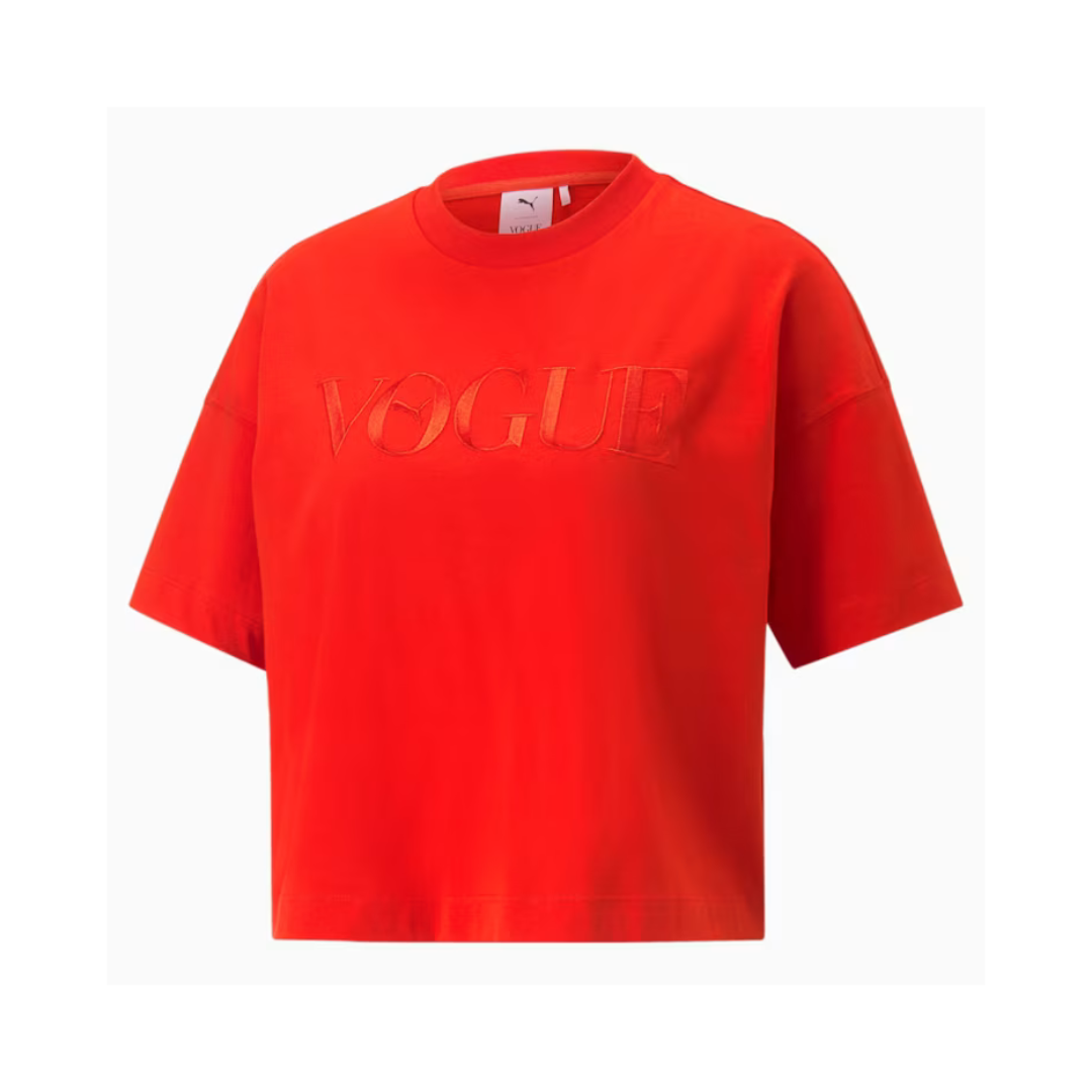 Puma X Vogue Regular Tee - Fiery Red