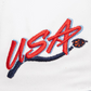 Mitchell & Ness x Just Don USA Dream Team Pro Crown Snapback - White/Red