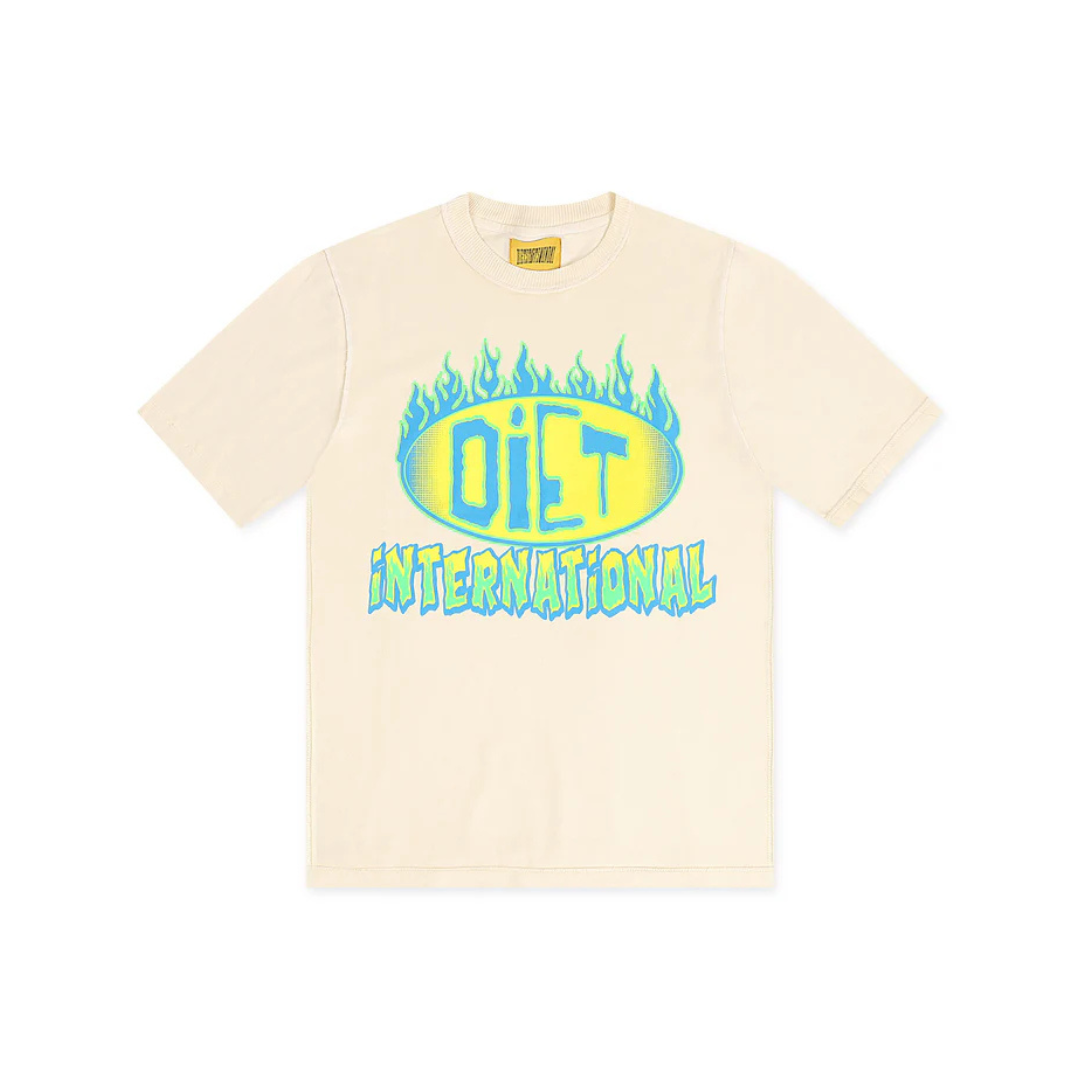 Diet Starts Monday INTL Flame Tee - Antique White