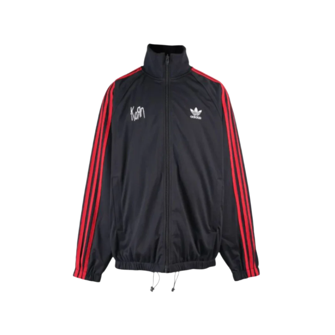Adidas x Korn Track Top - Black/Red/Purple/White