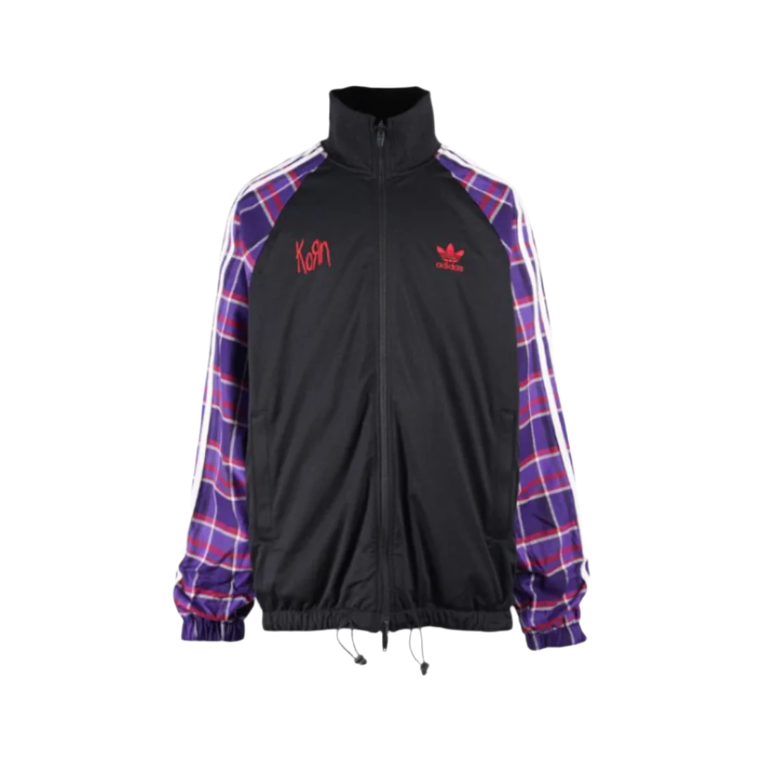 Adidas x Korn Track Top - Black/Red/Purple/White
