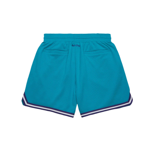 Mitchell & Ness x Just Don Hornets Practice Shorts - Teal