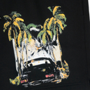 RtA Clyde Shorts - Car Rebel Black