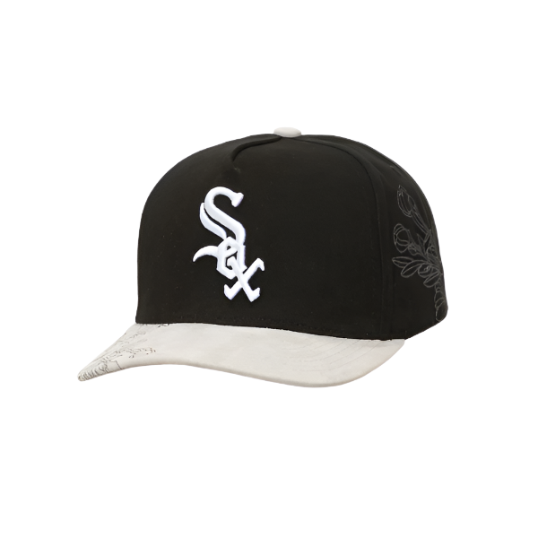 Mitchell & Ness Chicago White Sox Mayflower Pro Snapback - Black/Grey